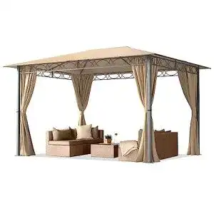 Pavillon 3x4 toolport gartenpavillon 3x4 m wasserdicht
