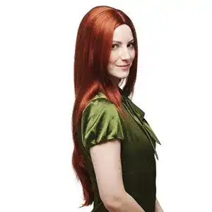 Peruecke wig me up 3217 350 damen sehr lang kupfer rot glatt