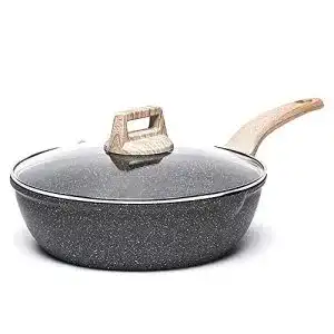 Pfanne mit deckel carote bratpfanne wok 28 cm 4 3l pfanne
