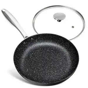 Pfanne mit deckel michelangelo bratpfanne 26 cm harteloxiert