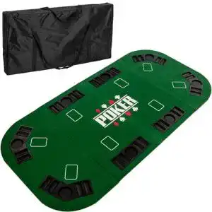 Pokertisch games planet faltbare pokerauflage straight
