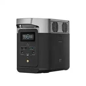 Powerstation mit solarpanel ef ecoflow delta 2 tragbare