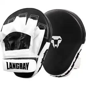 Pratzen langray hand kampfsport boxen 1 paar box kunstleder