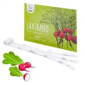 Radieschen samen happyseed 5m saatband radieschen samen