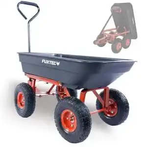 Rasentraktor anhaenger fuxtec kippwagen fx kw2175 max 300kg