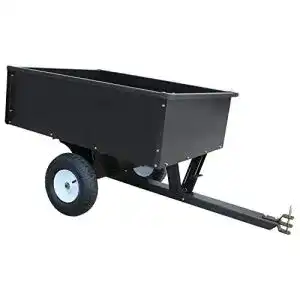 Rasentraktor anhaenger secura 1x mittelgrosser anhaenger