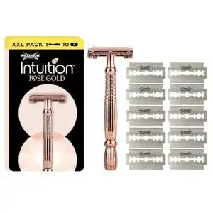 Rasierhobel frauen wilkinson sword intuition rose gold