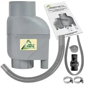 Regensammler amur fallrohrfilter braun grau