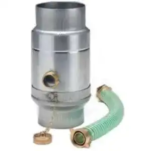 Regensammler groemo wassersammler mit set titanzink