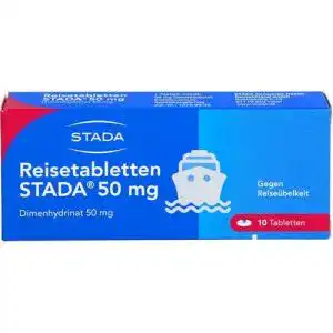 Reisetabletten stada 50 mg 10 st tabletten