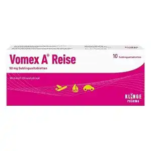 Reisetabletten vomex a reise 50 mg sublingualtabletten 10 st