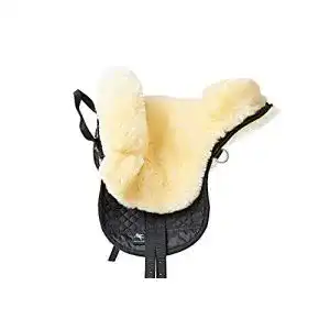 Reitpad engel reitsport fellsattel r1 pony med natur lammfell