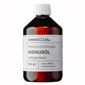 Rizinusoel wesentlich kaltgepresst 500ml 100 rein fuer haut