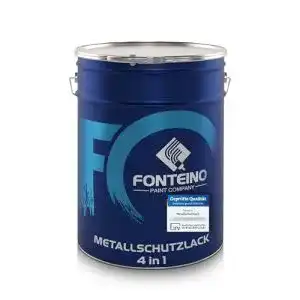 Rostschutzfarbe fonteino metallschutzlack 3in1 metallfarbe