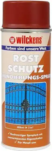 Rostschutzgrundierung Wilckens Rostschutzspray rotbraun 400 ml