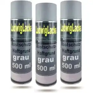 Rostschutzgrundierung ludwiglacke haftgrund 3 spray grau