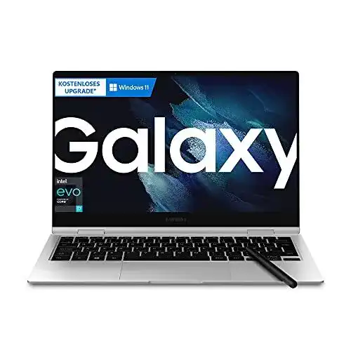 Samsung Galaxy Book Pro 360 33,78 cm (13,3 Zoll) Notebook mit Intel i7