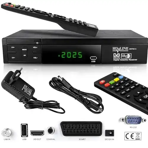 Sat Receiver Echosat Hd-Line 20700 HD Satellitenempfänger