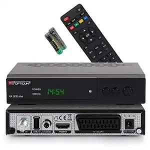 Sat receiver red opticum ax 300 plus sat receiver digitaler
