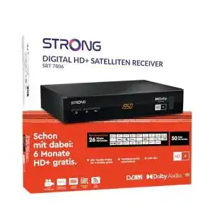Sat receiver strong srt 7806 hd satelliten receiver fuer hd plus