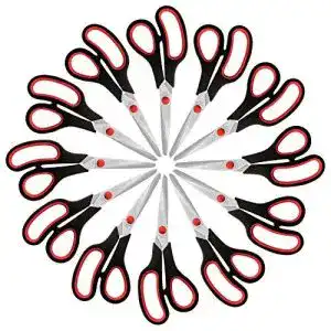 Schere belle vous haushalts set 12er pack 21cm gesamtlaenge
