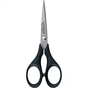 Schere maped m681700 precise 13 cm mit klingenschutz schwarz