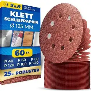 Schleifscheiben 125 mm sr klett schleifpapier set 125 mm