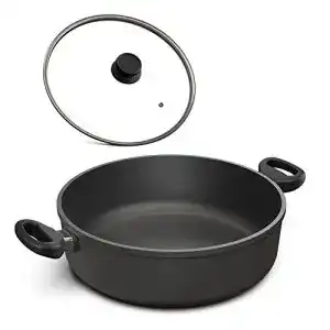 Schmorpfanne mit deckel hoffmann schmorpfanne 32 cm