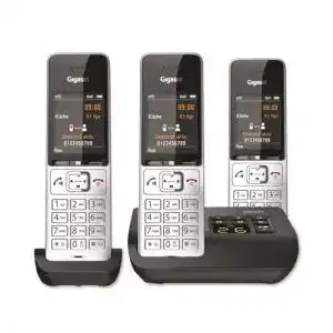 Schnurloses telefon trio gigaset comfort 500a trio telephone