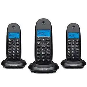 Schnurloses telefon trio motorola telefono inalambrico dect