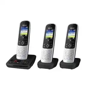 Schnurloses telefon trio panasonic kx tgh723gs schnurlostelefon