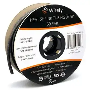Schrumpfschlauch wirefy metrware mit kleber 15m 31