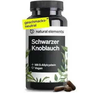 Schwarzer knoblauch kapseln natural elements