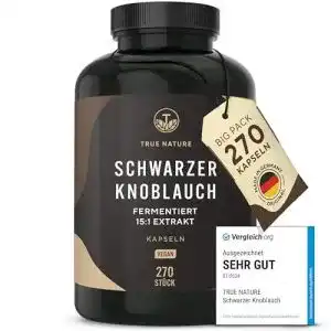 Schwarzer knoblauch kapseln true nature schwarzer knoblauch