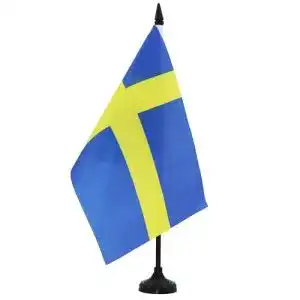 Schweden flagge az flag tischflagge schweden 21x14 cm