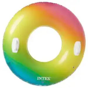 Schwimmring intex 58202 schwimmreifen color mit griff 3p free