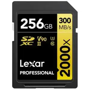 Sdxc 256gb lexar professional 2000x sd karte 256gb