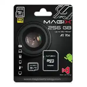 Sdxc 256gb magix microsd speicherkarte 4k series klasse10