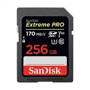 Sdxc 256gb sandisk extreme pro 256gb sdxc memory card