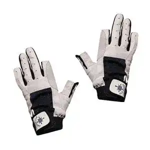 Segelhandschuhe blueport aus leder 2 finger frei xs