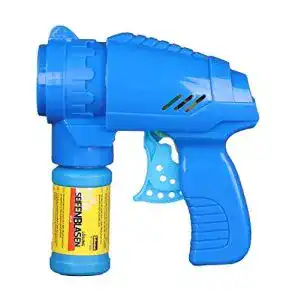 Seifenblasenpistole idena 40089 mit seifenblasenloesung 53 ml