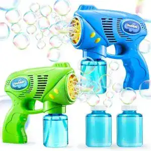Seifenblasenpistole joyin 2 mit 2 seifenblasen nachfuell loesung