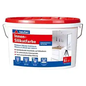 Silikatfarbe innen baufan innen silikatfarbe 5l innensilikatfarbe
