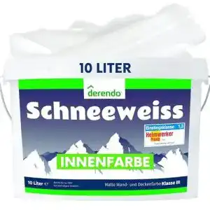 Silikatfarbe innen derendo schneeweiss wandfarbe weiss