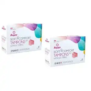 Soft tampons beppy dry comfort tampons doppelpack 2x8 stueck
