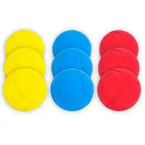 Softball leisure fun toys gmbh leisure 6656 9 softbaelle 6 5 cm