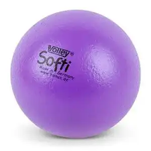 Softball volley haest original softi schaumstoffball lila katalog