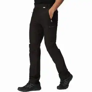 Softshellhose herren regatta herren highton trousers schwarz