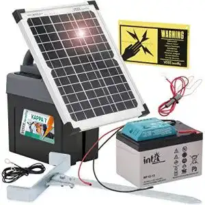Solar weidezaungeraet voss farming 12 watt power solar duo
