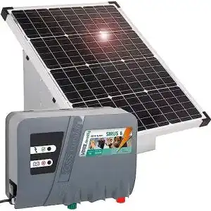 Solar weidezaungeraet voss farming solarset 12 v weidezaungeraet